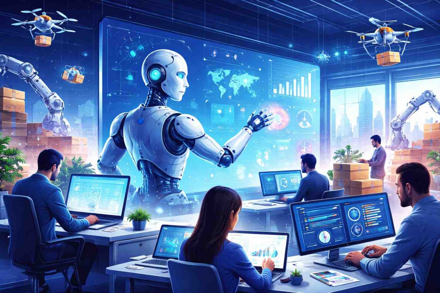 How AI Is Transforming Business Operations & Productivity