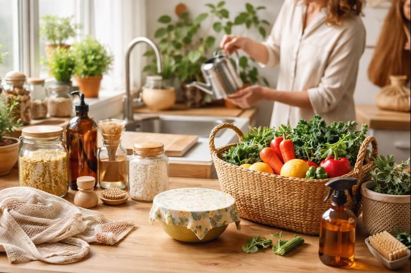 Sustainable lifestyle habits for everyday life we slowly built at home