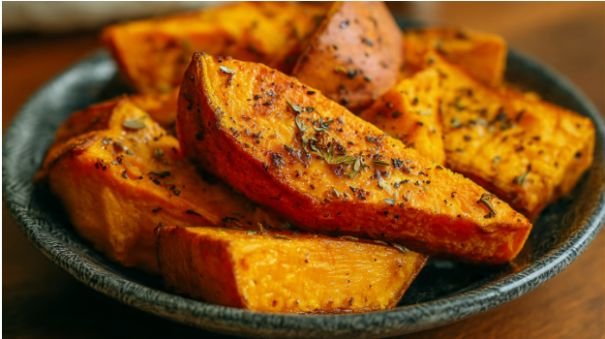 Crispy Air Fryer Sweet Potatoes