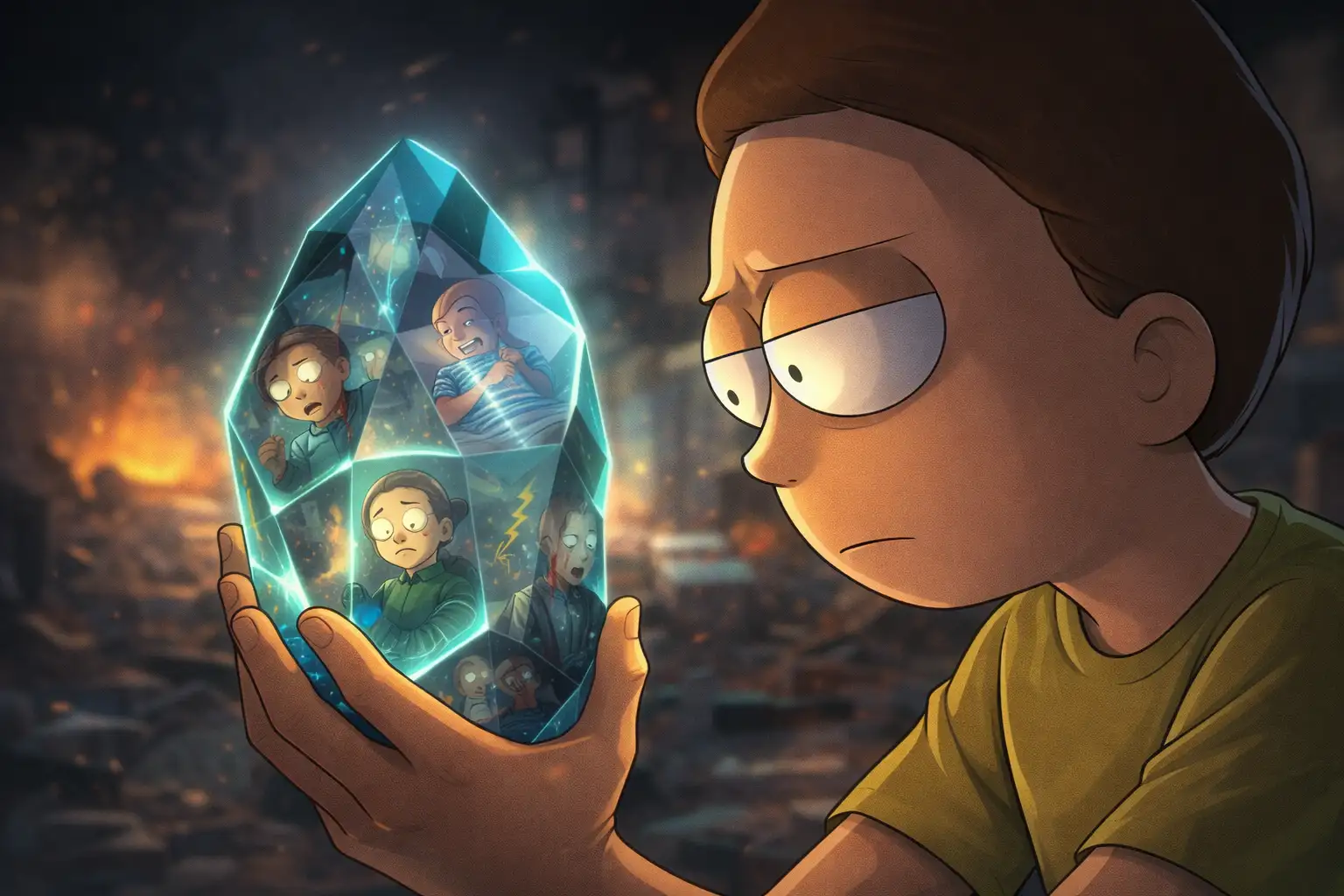 Death Crystal Rick and Morty Episode