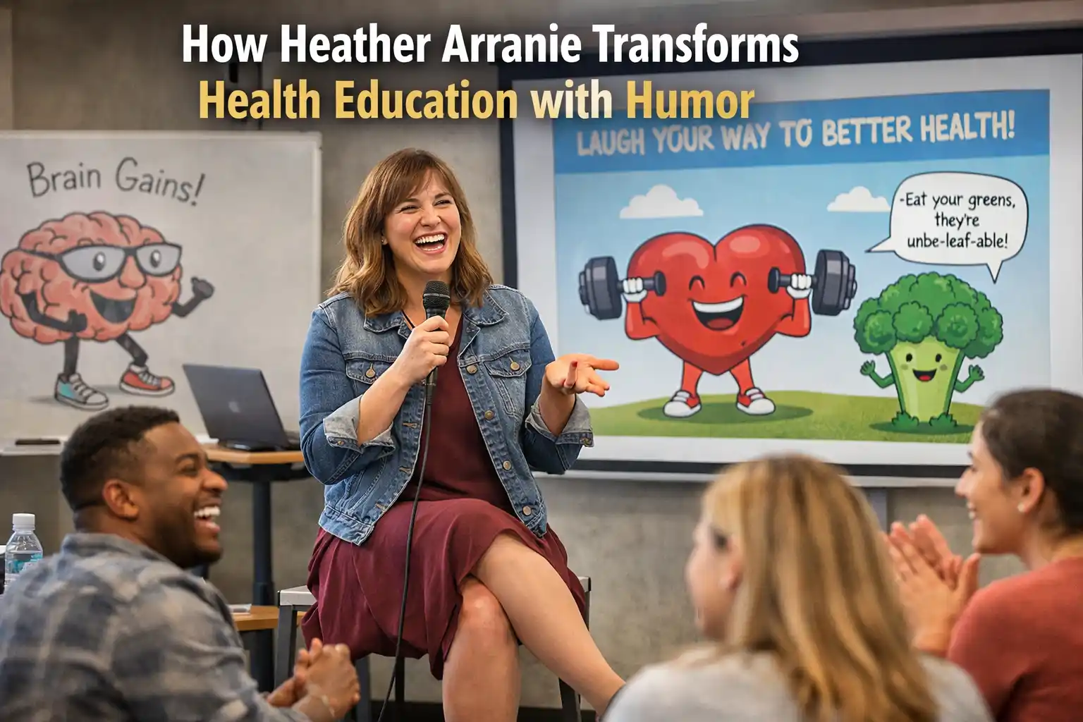 How Heather Arranie Transforms Health Education with Humor