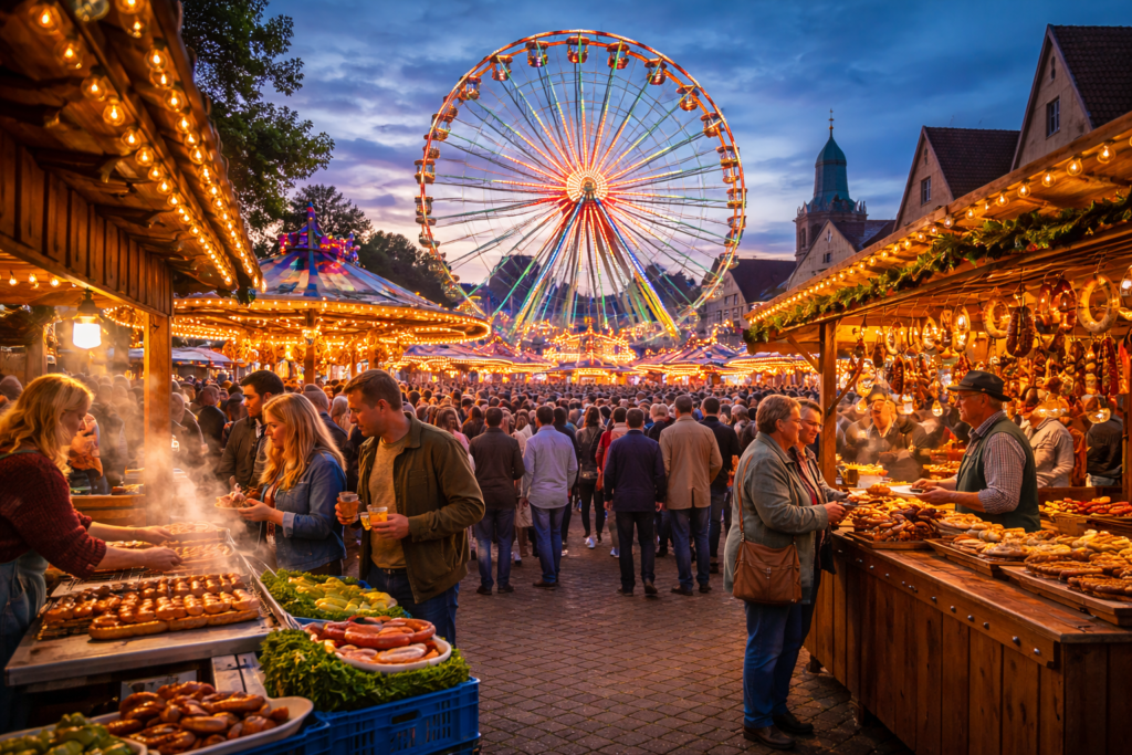 The Historic Fettmarkt Warendorf Experience