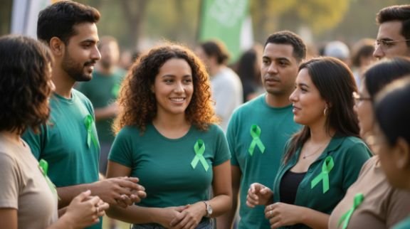 The Primary Color of Mental Health Awareness